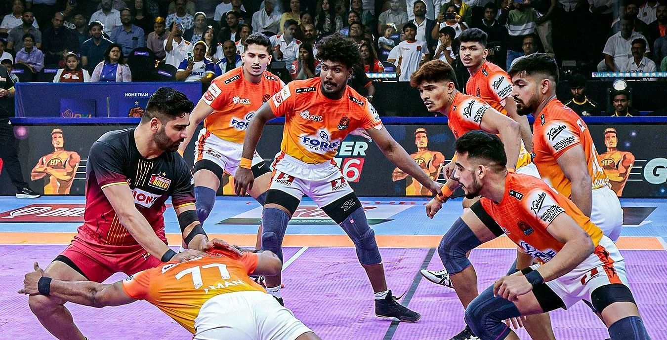 बेंगलुरु बुल्स को मिली शर्मनाक हार (Photo Credit - @ProKabaddi)