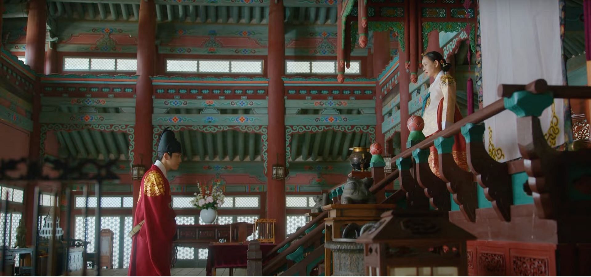 Still of Dae Jang Geum Park from the K-drama &#039;Mr. Queen.&#039; (Image via YouTube/CJ ENM Global)