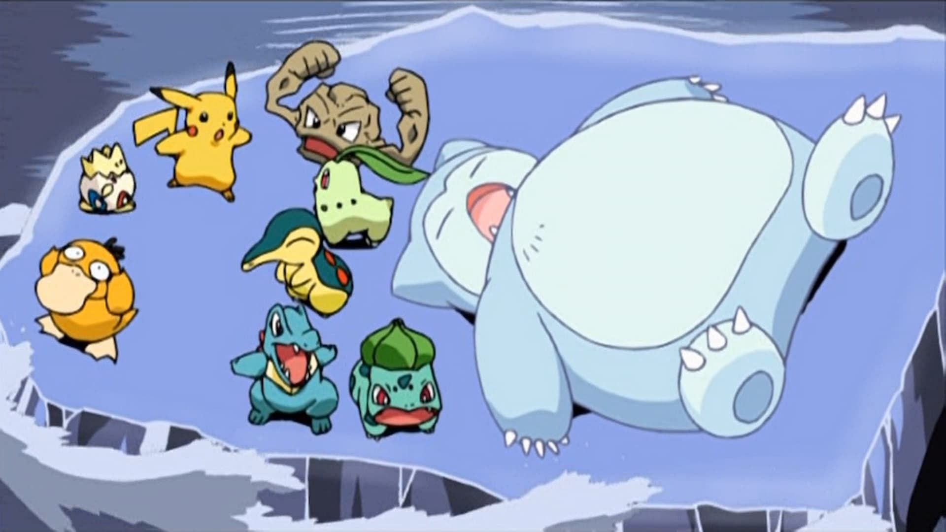 Snorlax Snowman episode (Image via TPC)