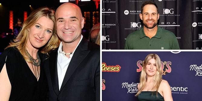 Andre Agassi and Steffi Graf become iconic Marvel superheroes in striking transformation ahead of Pickleball Slam 3 ft. Andy Roddick, Eugenie Bouchard