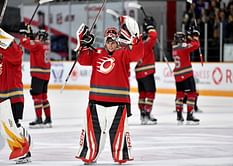 PWHL Ottawa's Emerance Maschmeyer issues 4-word reaction to viral hockey trend labelling goalies "sociopaths"