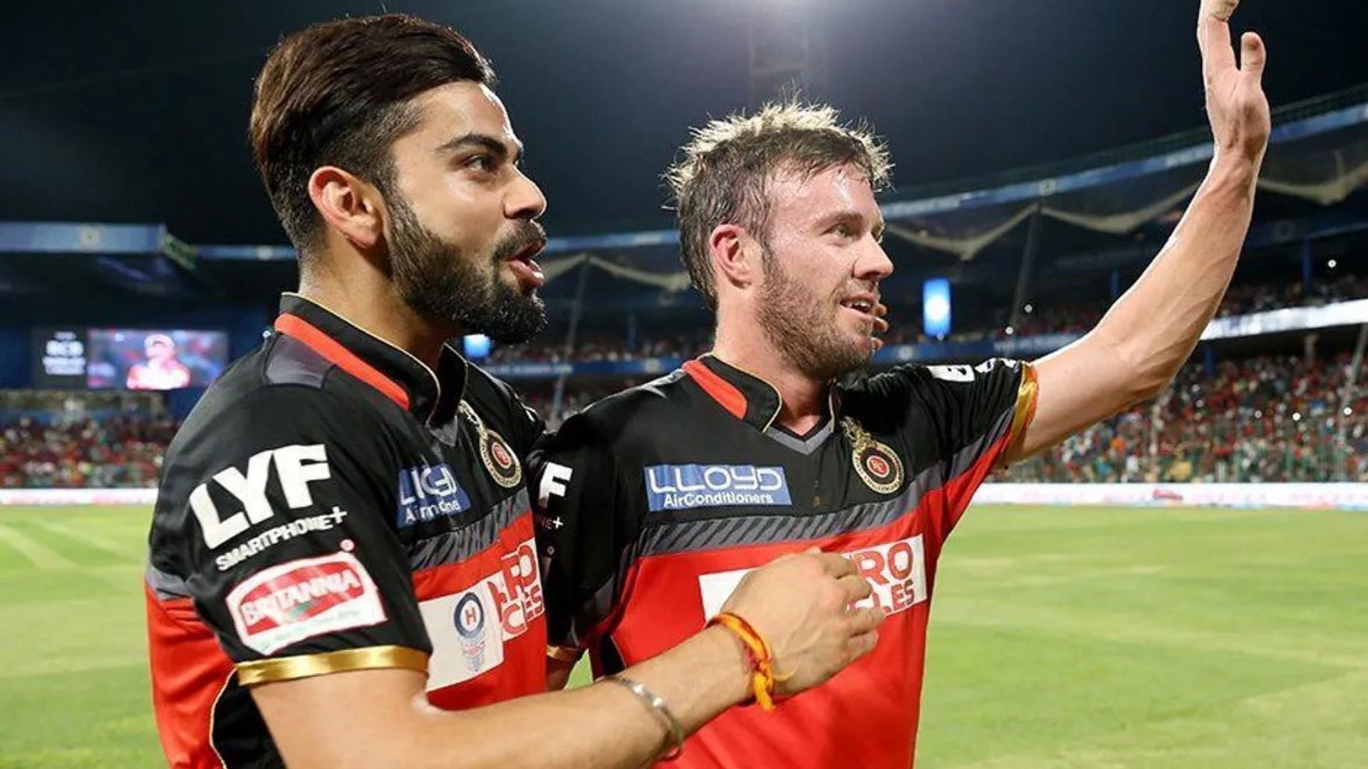 Virat Kohli and Ab De Villiers have been two pillars of RCB (Image Credits: Royal Challengers Bengaluru/X)