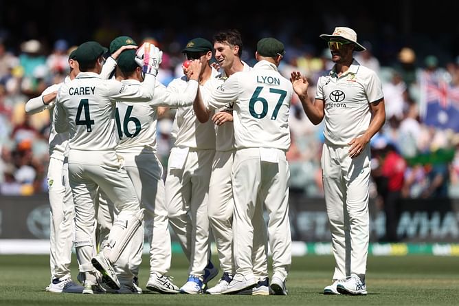 [Watch] Pat Cummins traps India's last savior with excellent bouncer to bag fifer in 2nd BGT 2024-25 Test