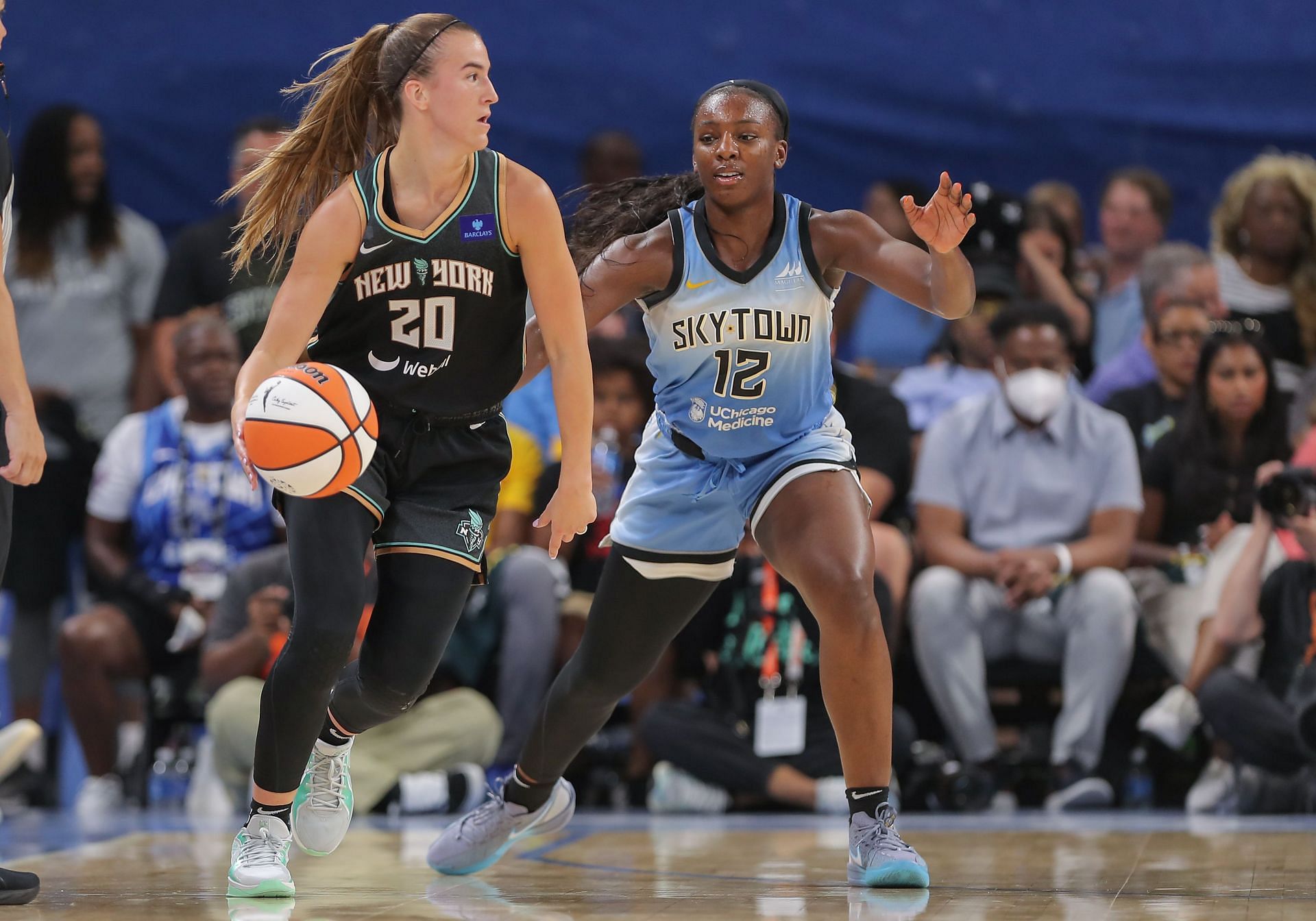 WNBA: JUL 13 New York Liberty at Chicago Sky - Source: Getty