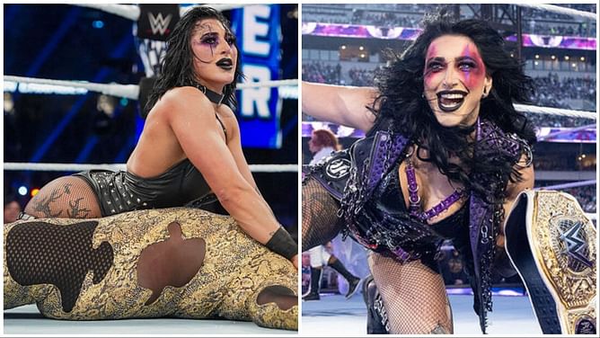 Female WWE star sends non-PG message to Rhea Ripley after viral video