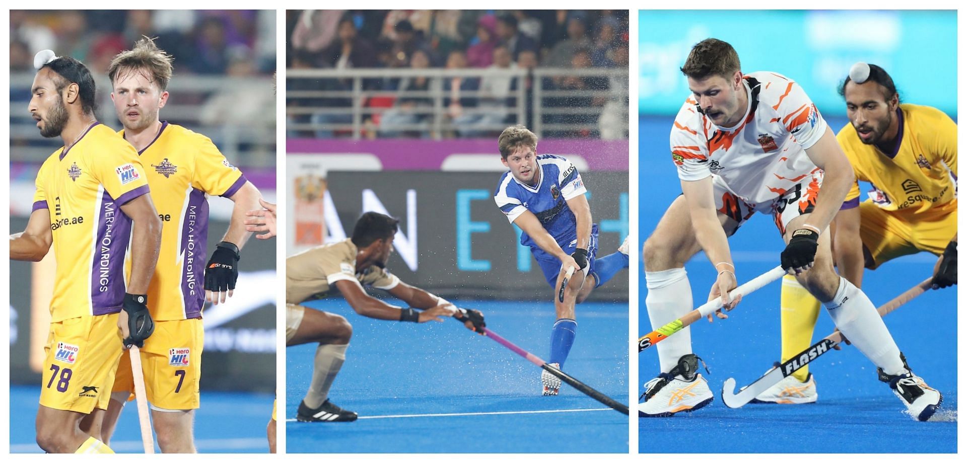 Two contrasting encounters were played out on a Hockey India League Super Sunday - Source:  Hockey India Twitter