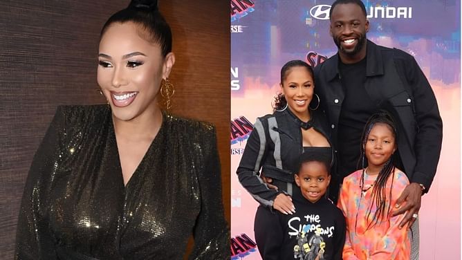 "I'm not crying, you are" - Hazel Renee drops Draymond Green appreciation post while celebrating daughter's 1st birthday