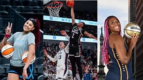 Aliyah Boston, Kamilla Cardoso and more react to Ashlyn Watkins' electrifying dunk - "Personally, I would never"