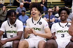 "I have nothing to say": BYU signee AJ Dybantsa shares his reaction to Utah Prep teammate's humiliating dunk on opponent