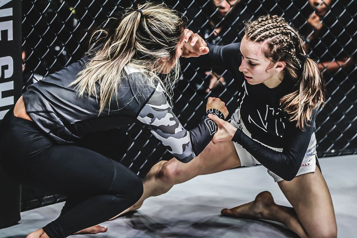 Jessa Khan and Danielle Kelly - Photo by ONE Championship