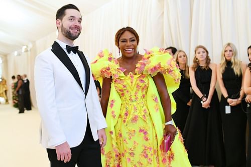 Serena Williams with her husband Alexis Ohanian - Source: Getty