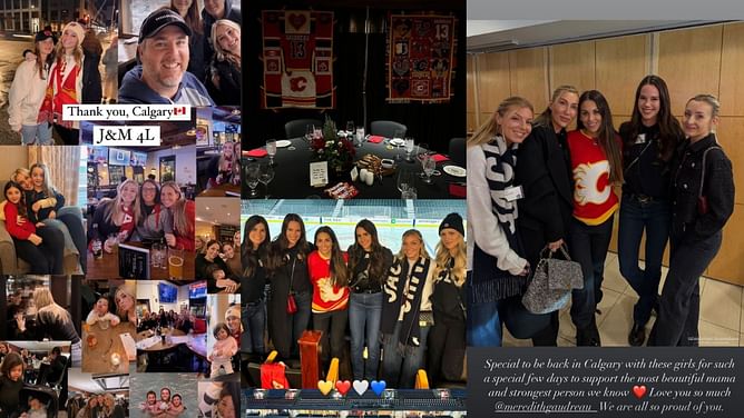 "Most beautiful mama and strongest person": Erik Gudbranson's wife Sarah heaps praises on Johnny Gaudreau's widow Meredith