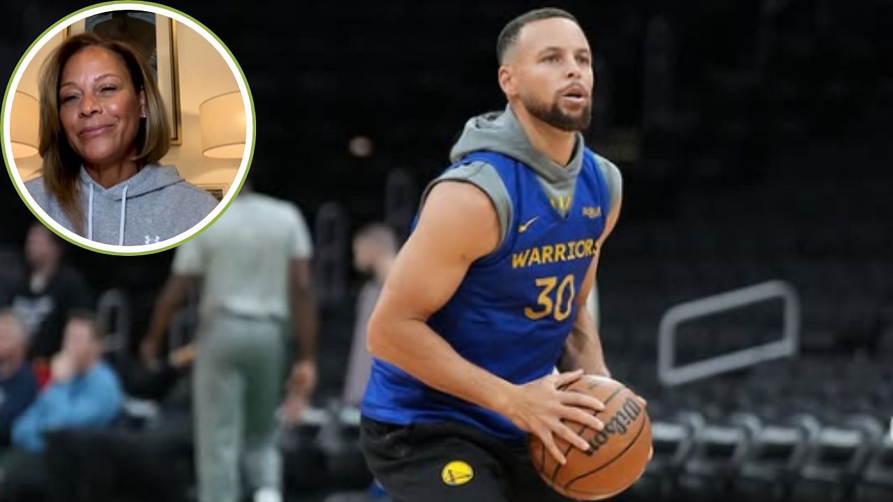 Steph Curry opened up about being told by her mom, Sonya Curry, to &quot;wash his mouth with soap&quot; after an expletive-filled outburst in the 2018 playoffs. [photo: @stephencurry30/IG, @sacurry22/IG]