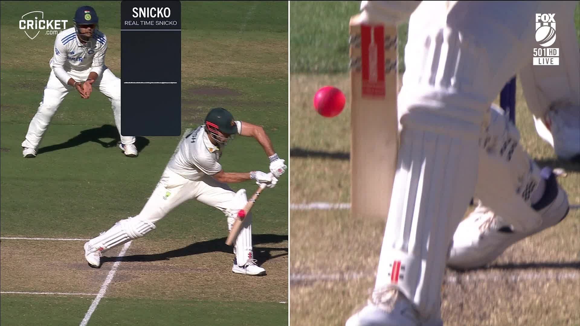A snap of snicko-meter on Marsh