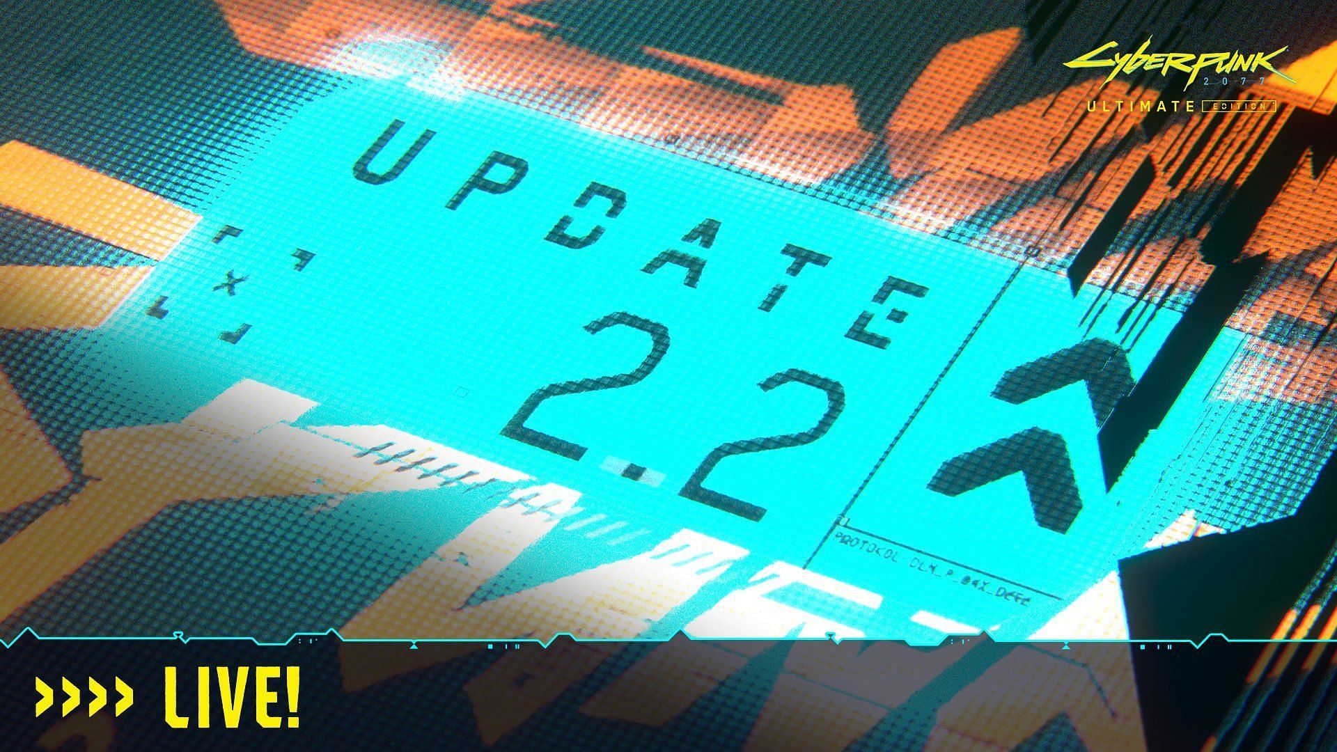 Cyberpunk 2077 Patch Notes for Update 2.2 (Image via CDPR)