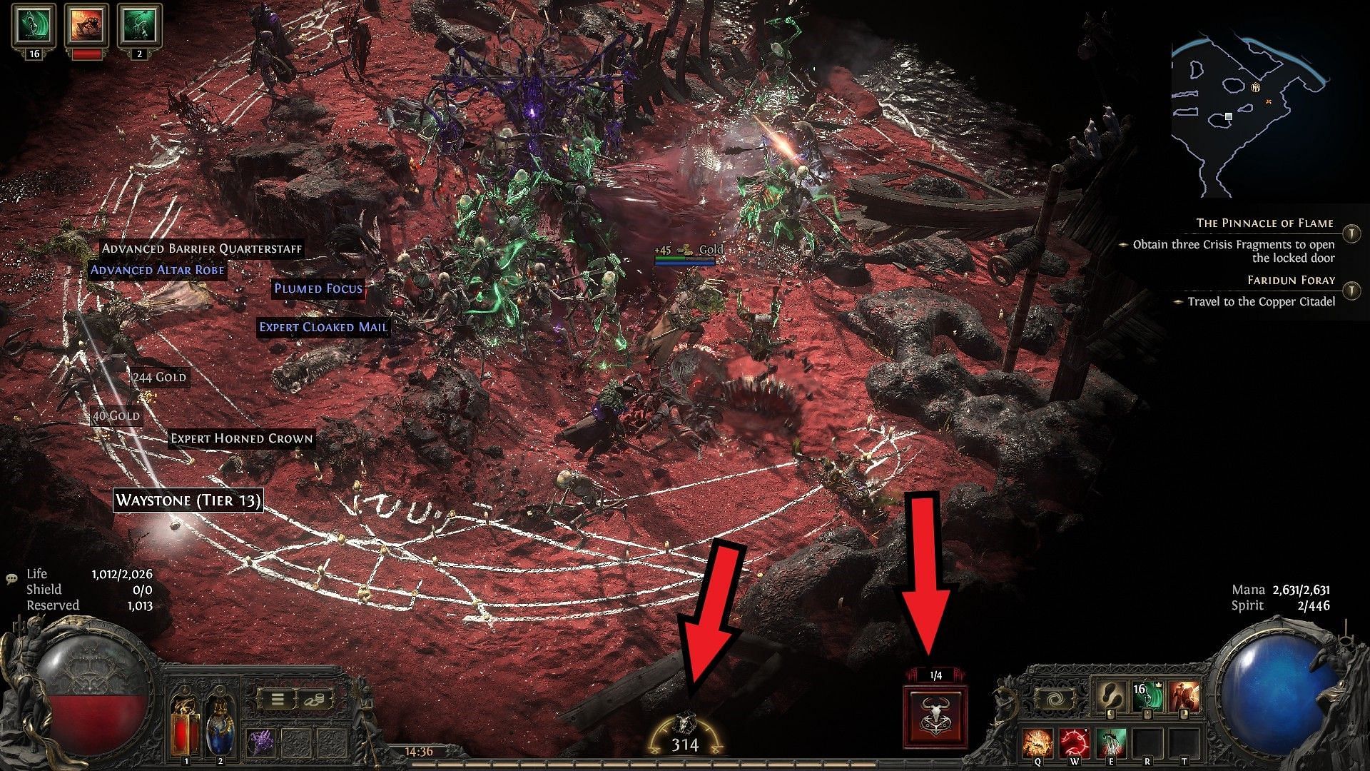 Tribute and Altars in Path of Exile 2 (Image via GGG)