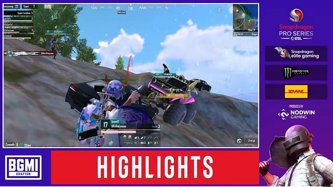 Snapdragon BGMI Pro Series Season 6 Open Finals Day 1: Overall standings and highlights