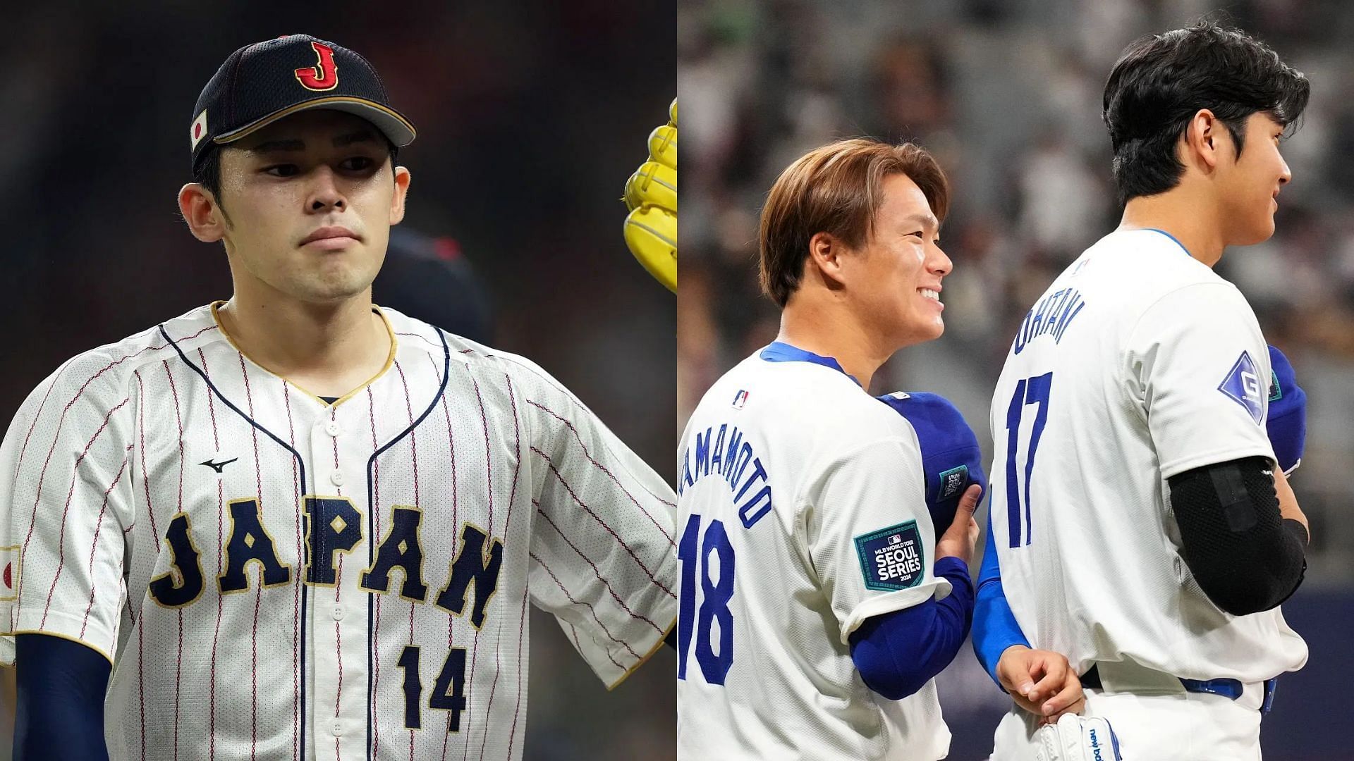 Roki Sasaki could join his countrymates Yoshiobu Yamamoto and Shohei Ohtani at the Dodgers (Source: Getty Images)