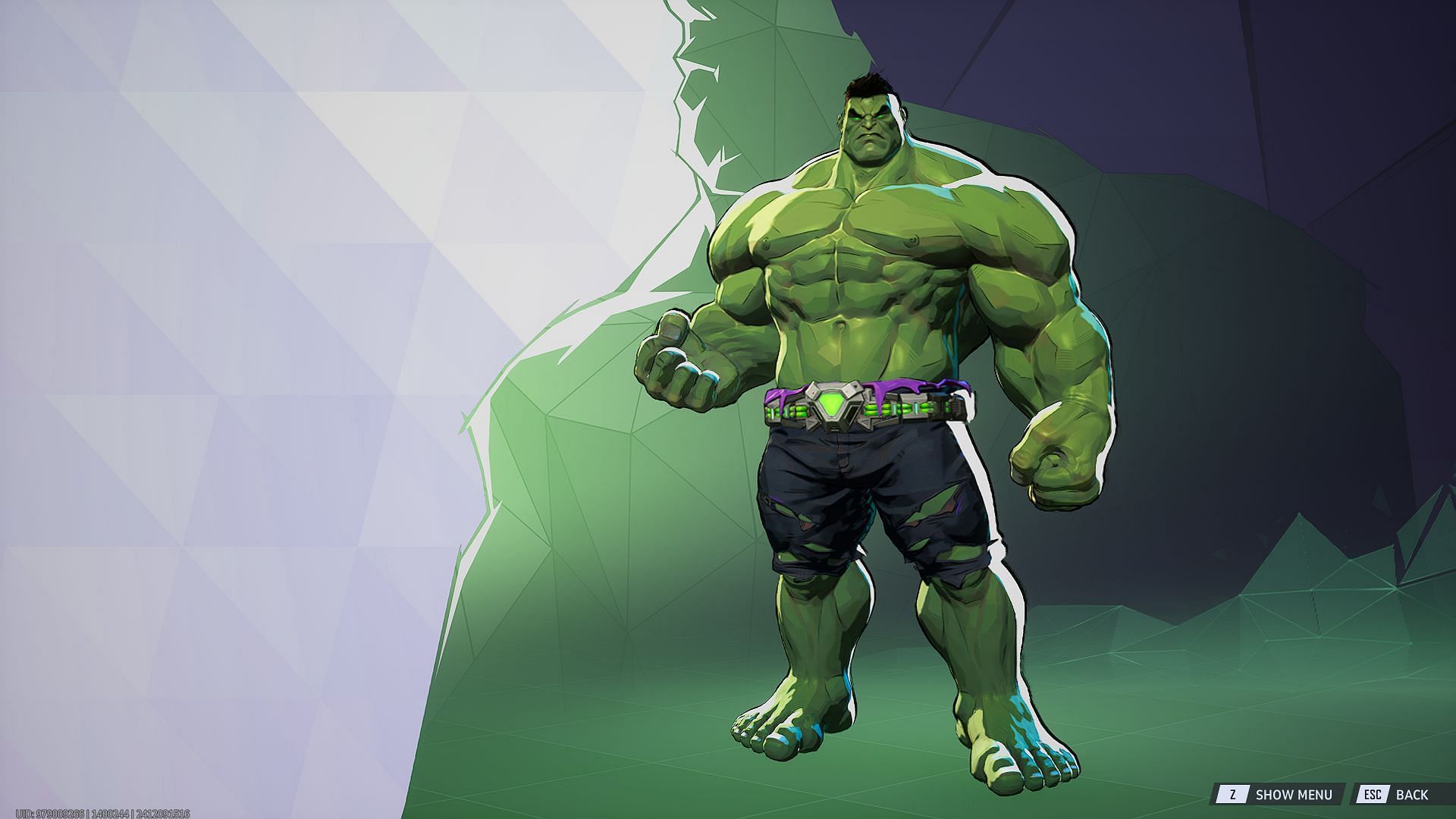 Default Hero Hulk (Image via NetEase Games)