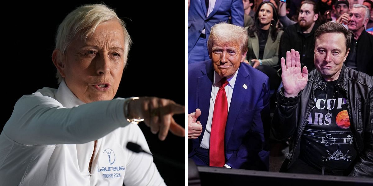 Martina Navratilova lashes out at Donald Trump and Elon Musk (Source - GETTY)