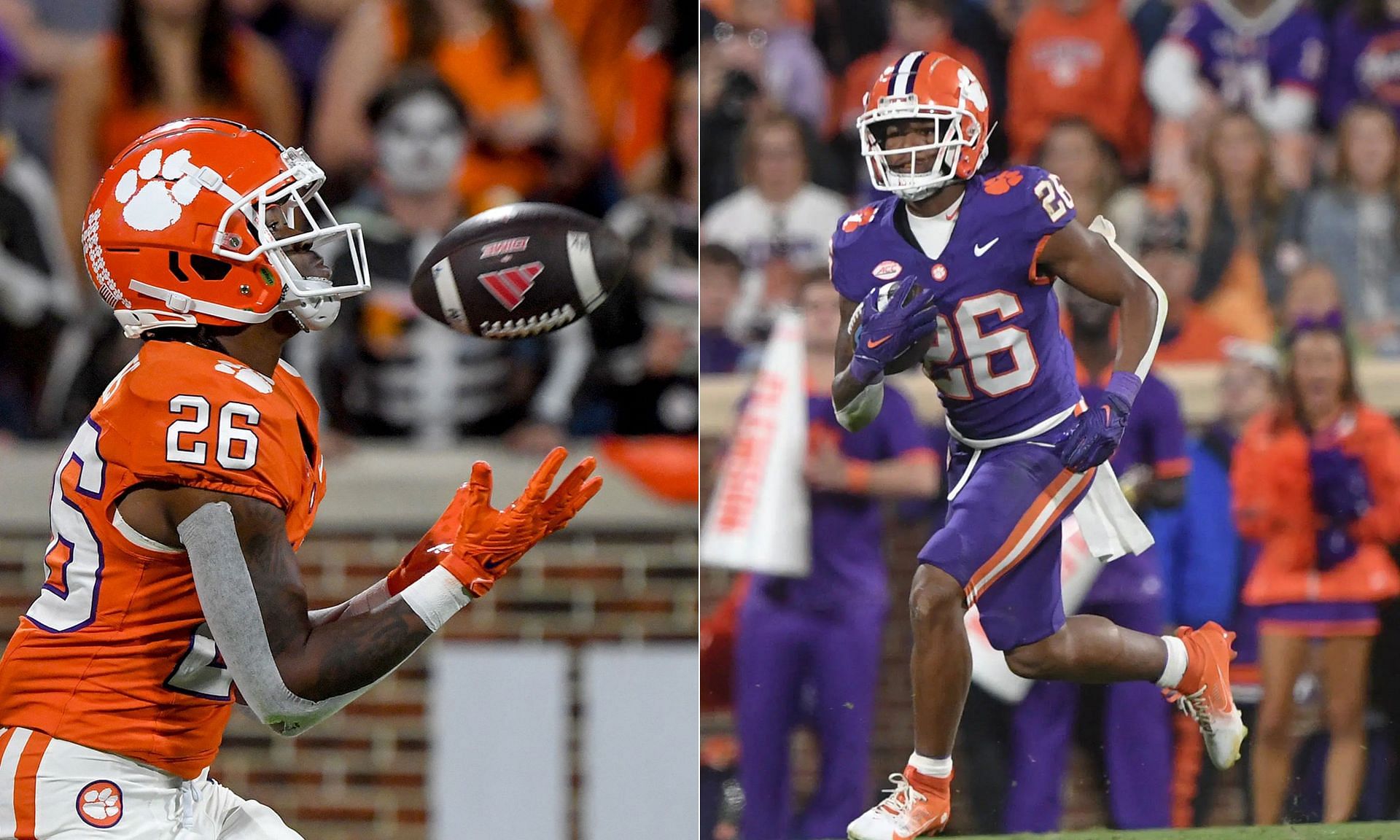 Clemson running back Jay Haynes had an unfortunate exit during the ACC Championship game. (Image credits: Imagn)