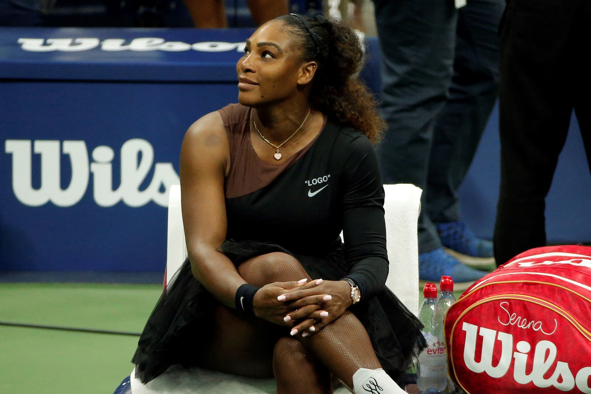 Serena Williams at the US Open 2018. (Photo: Getty)