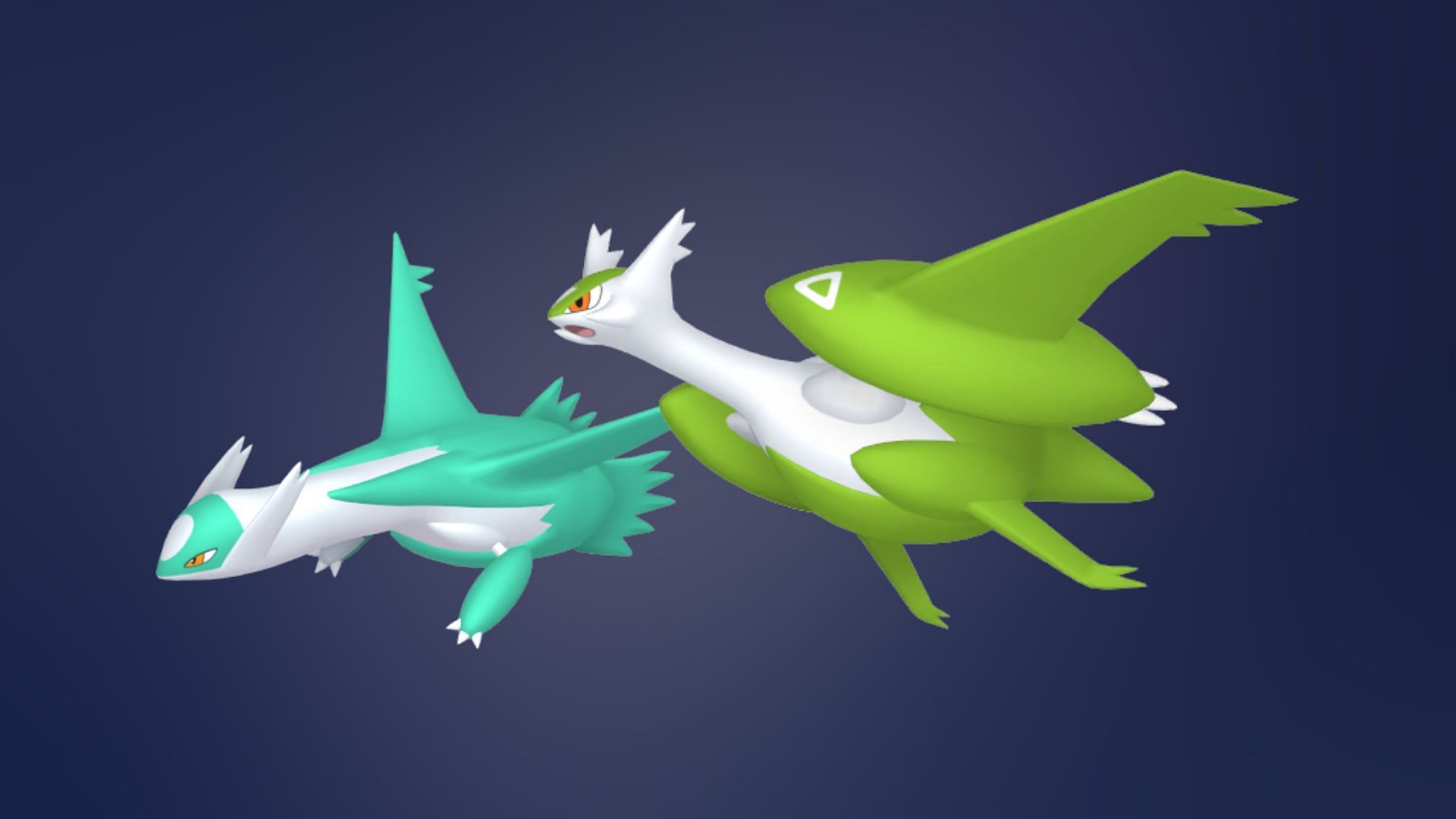 Shiny Latios and Shiny Mega Latios (Image via TPC)