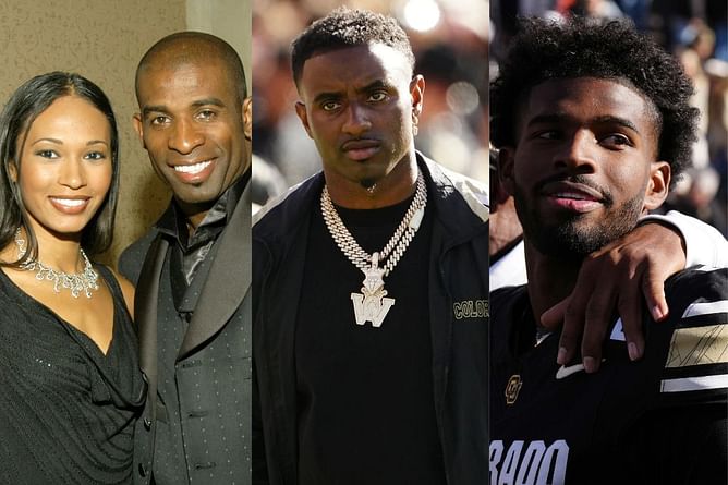 Coach Prime & ex-wife Pilar Sanders react as Shedeur drops a hilarious birthday message for Deion Sanders Jr.