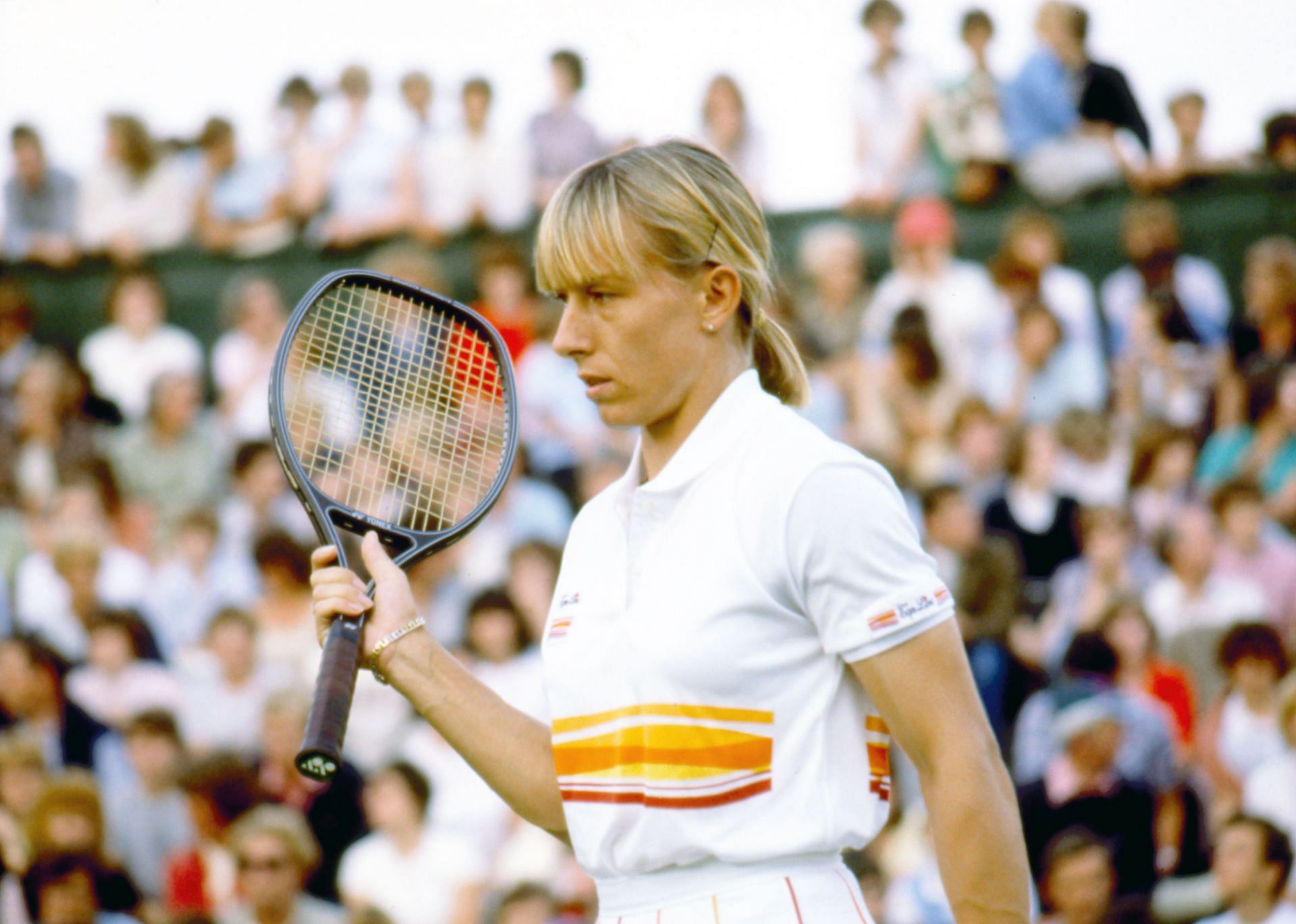 A fierce competitor on the court, Martina Navratilova is known for her strong positions on social issues off it - Source: Getty