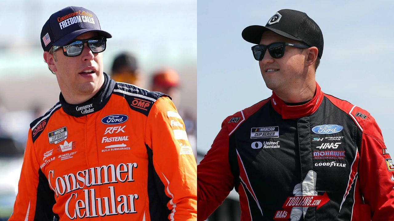 Ryan Preece and Brad Keselowski