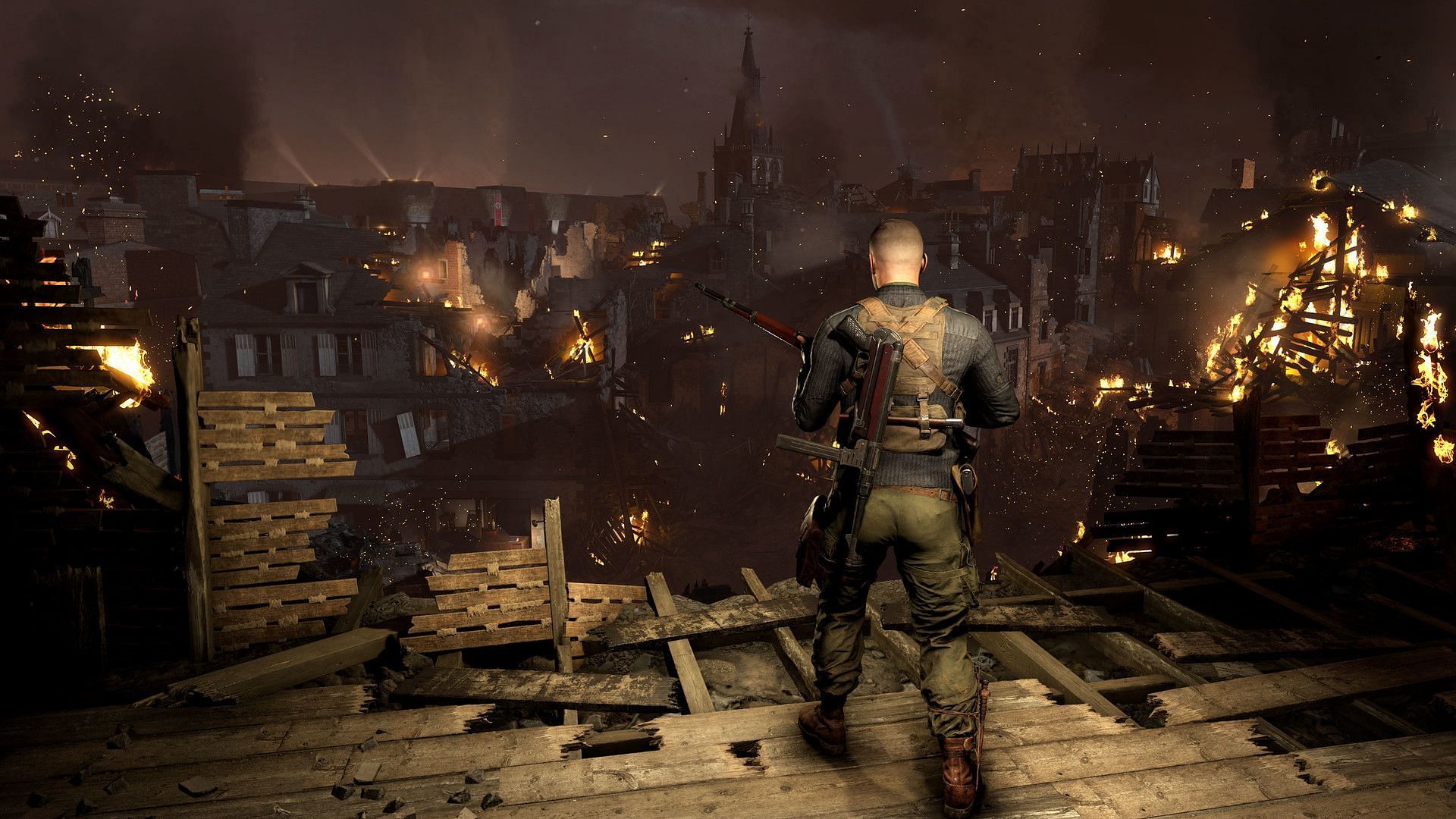 Sniper Elite 5 at Steam Winter Sale 2024 (Image via Rebellion)