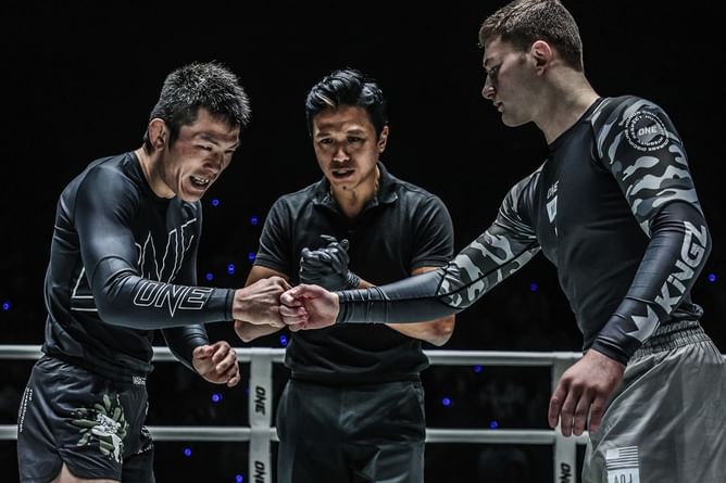 "All of this has built up to this point" - Cole Abate says hard work paid off after submitting Shinya Aoki at ONE Fight Night 26