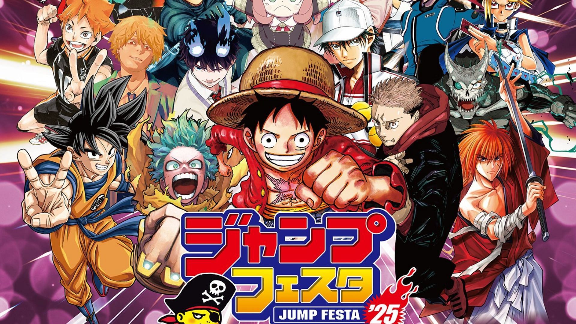 Jump Festa 2025 Day 2 announcements (Image via Weekly Shonen Jump)