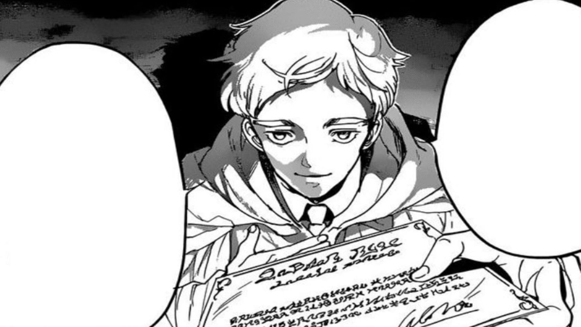 Norman as seen in The Promised Neverland (Image via Shueisha)