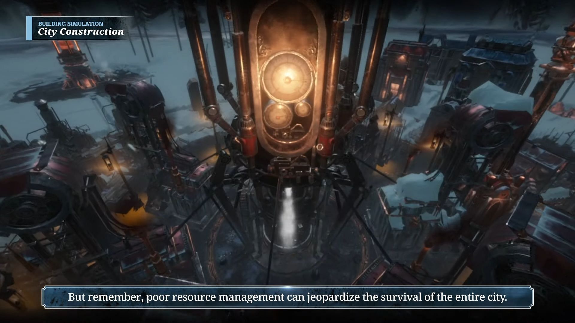 Insulation is important for survival and resource management in Frostpunk Beyond the Ice (Image via Com2uS)