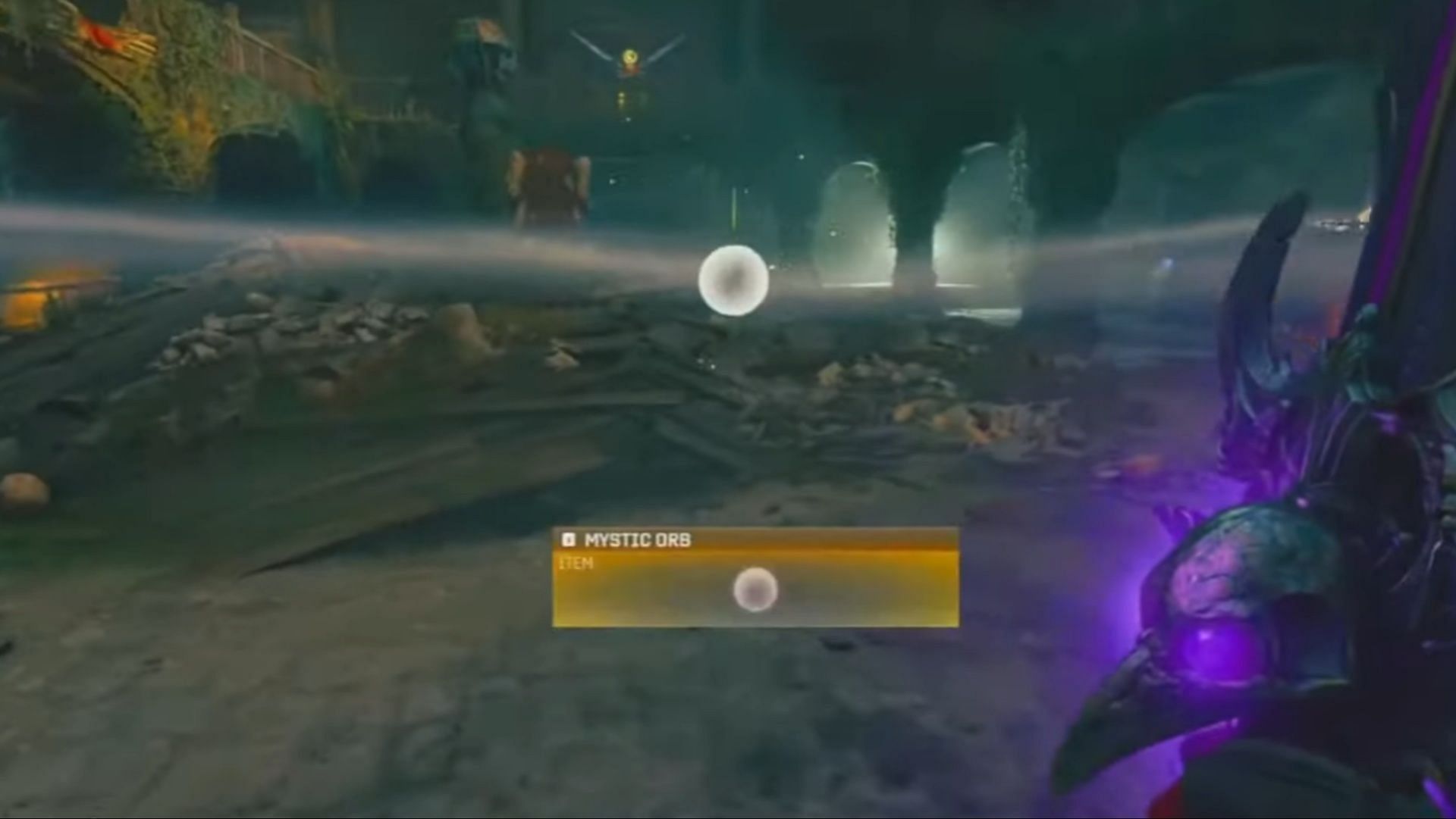 Collecting the Mystic Orb (Image via Activision | YouTube/NoahJ456)