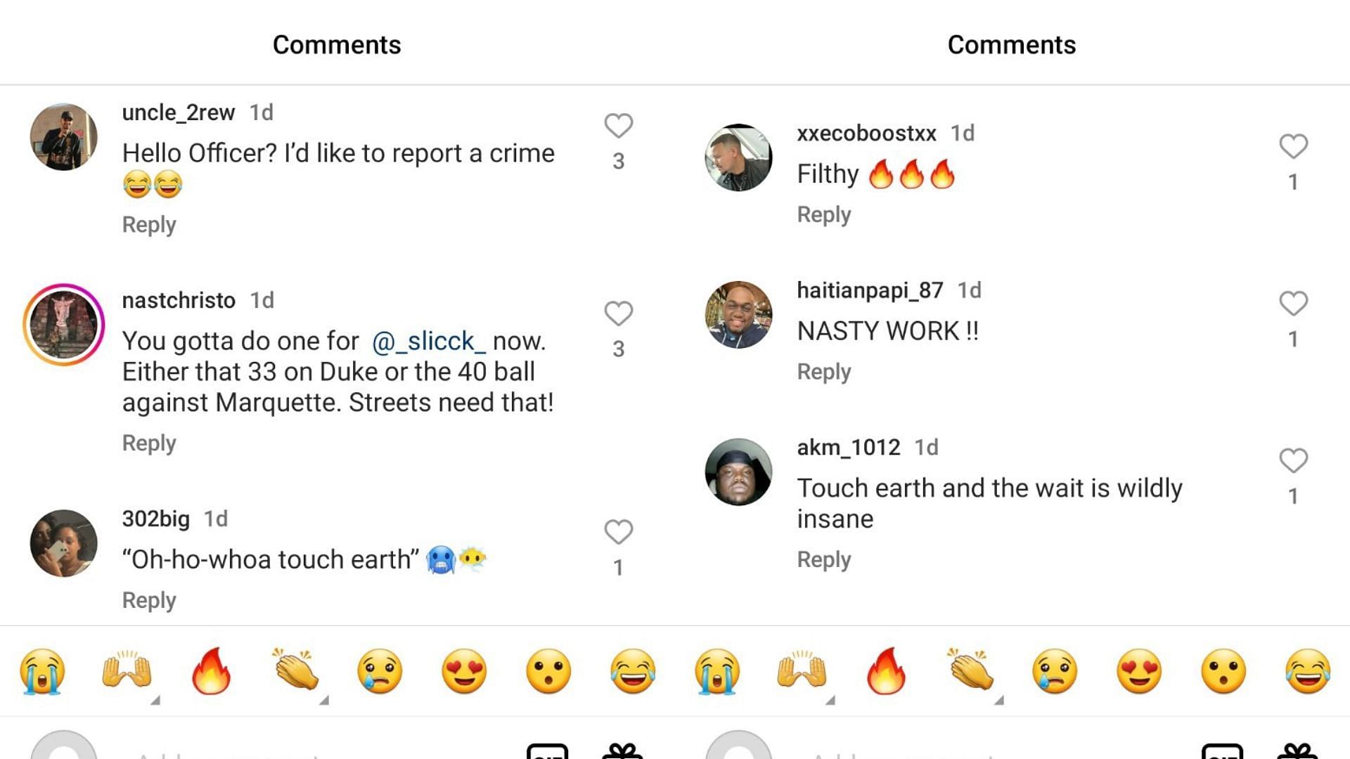 Fans reacted to Western Kentucky star Don McHenry&#039;s dribbling wizardry against Kentucky Wesleyan. Source: Instagram/@filayyyy