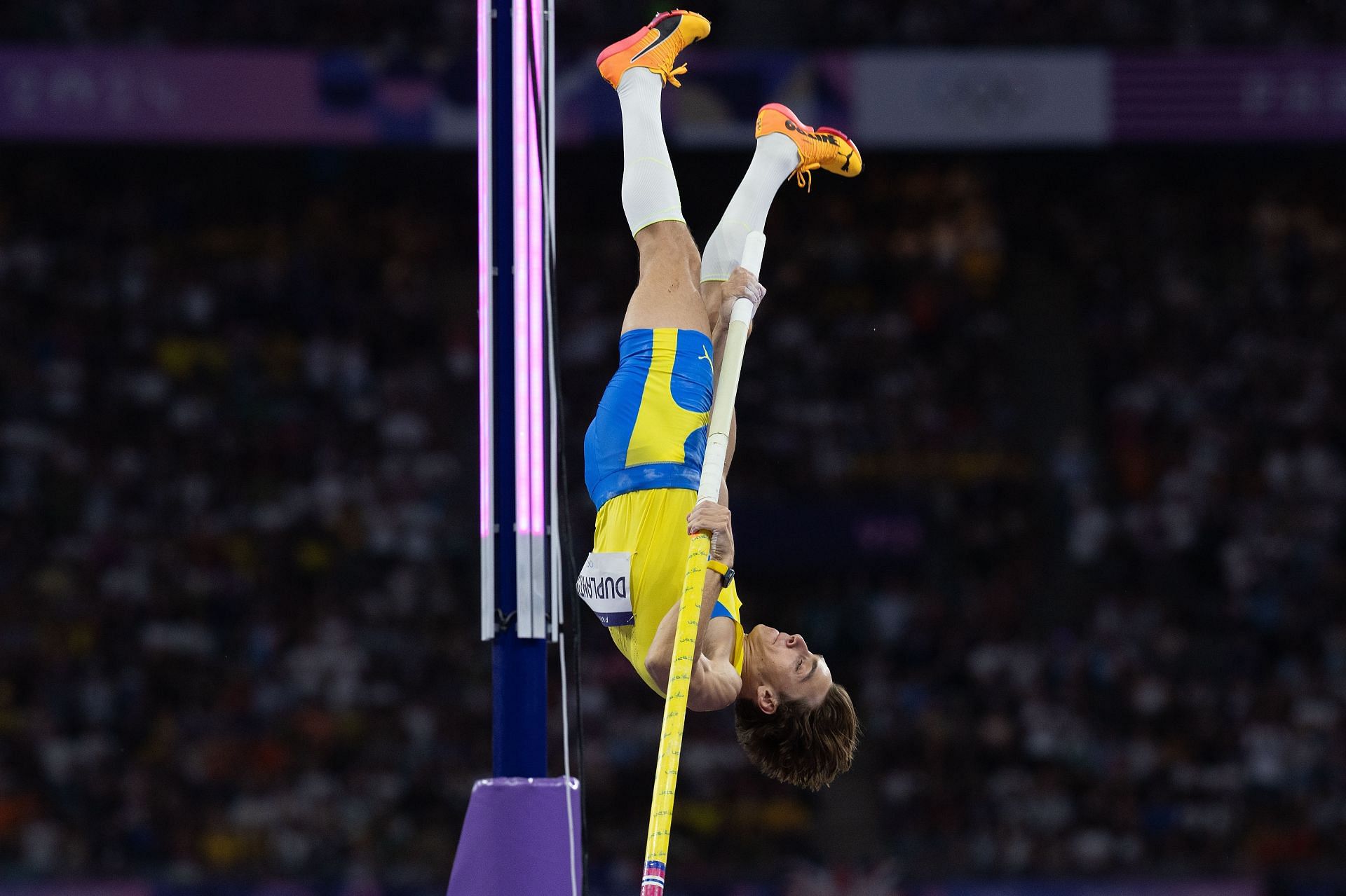 Duplantis at the Paris Olympics (Image Source: Getty)