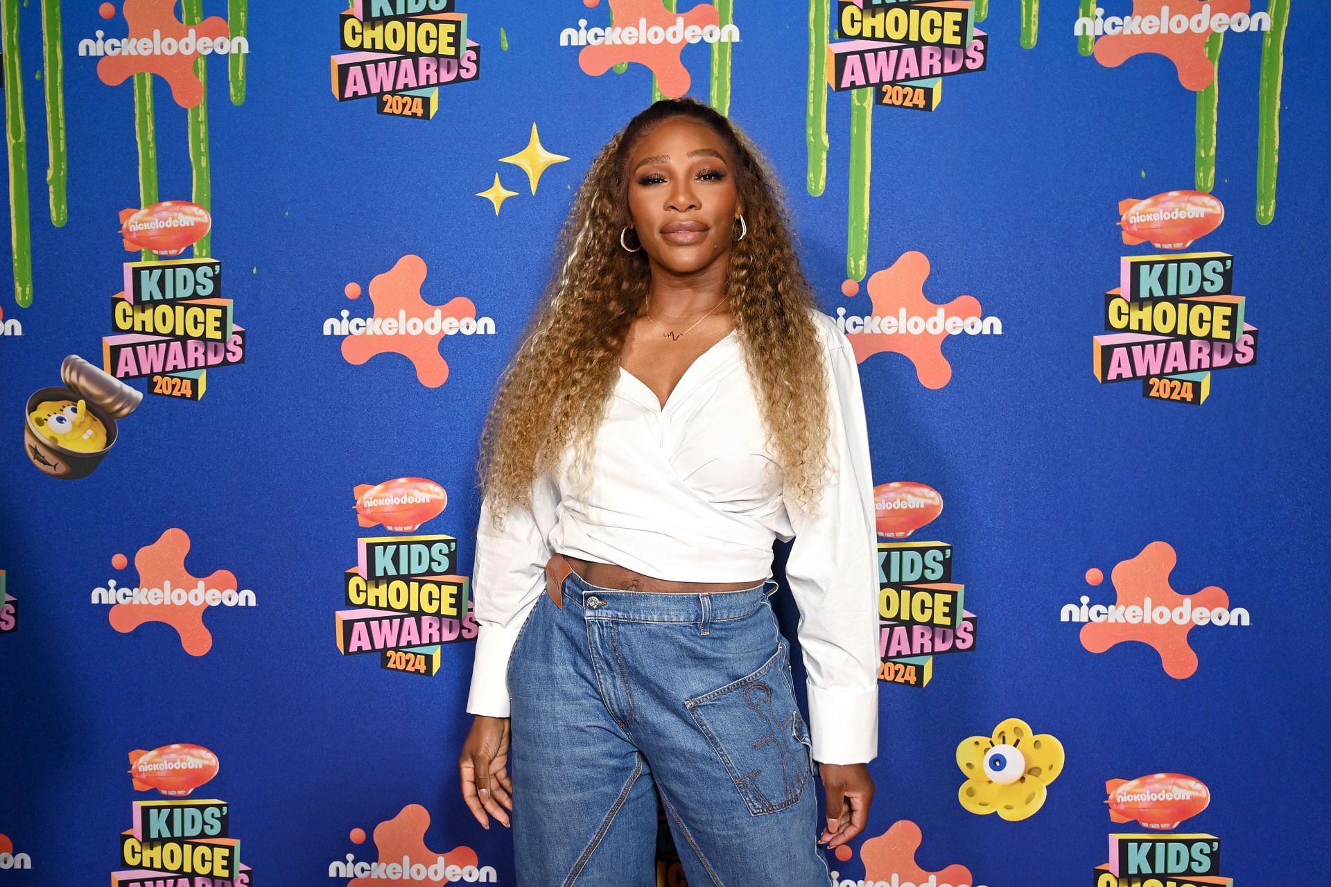 Serena Williams at Nickelodeon Kids&#039; Choice Awards 2024 - Source: Getty