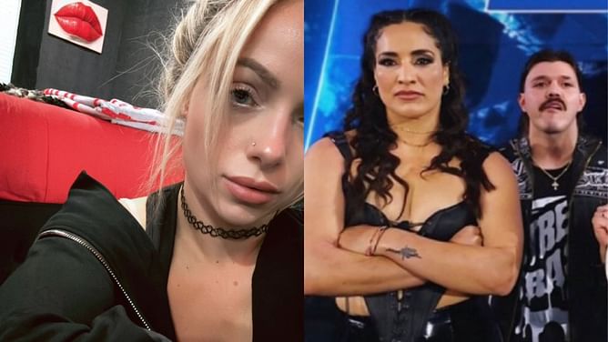 Dominik Mysterio receives a four-word message from Liv Morgan after posting a photo involving Raquel Rodriguez