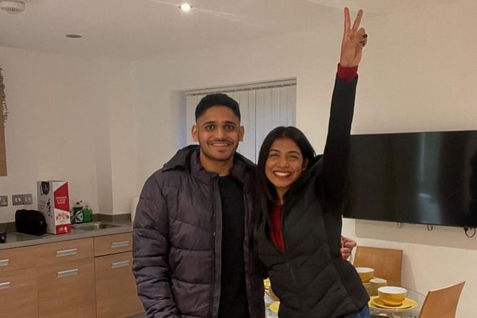 [In Pictures] “My life has changed for better” - Tushar Deshpande’s adorable anniversary post for wife