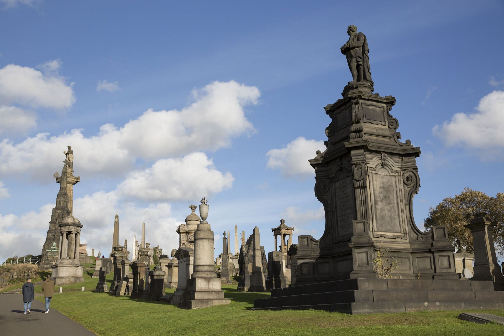 Glasgow Necropolis Scotland (Image via Getty)