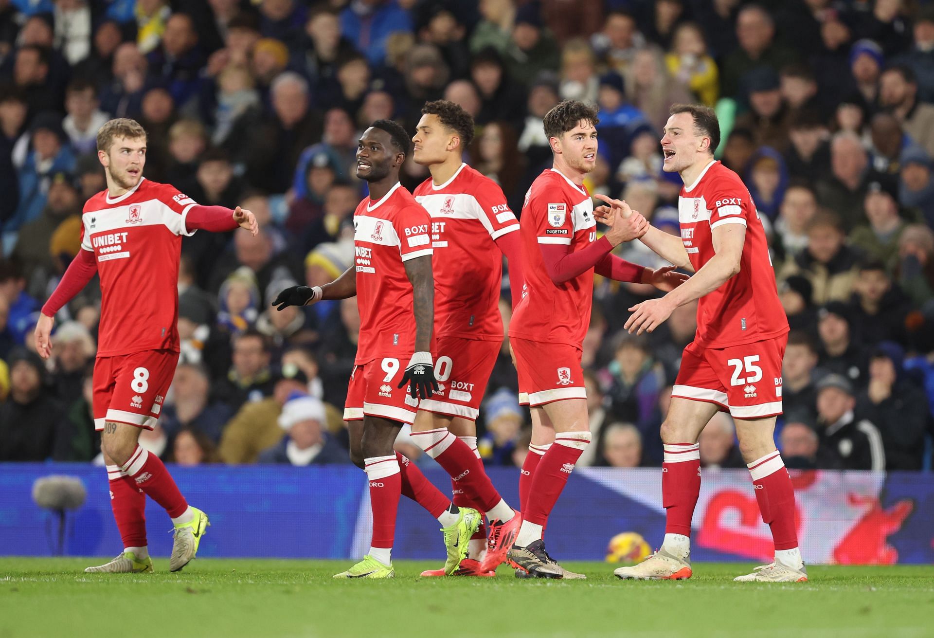 Leeds United FC v Middlesbrough FC - Sky Bet Championship - Source: Getty