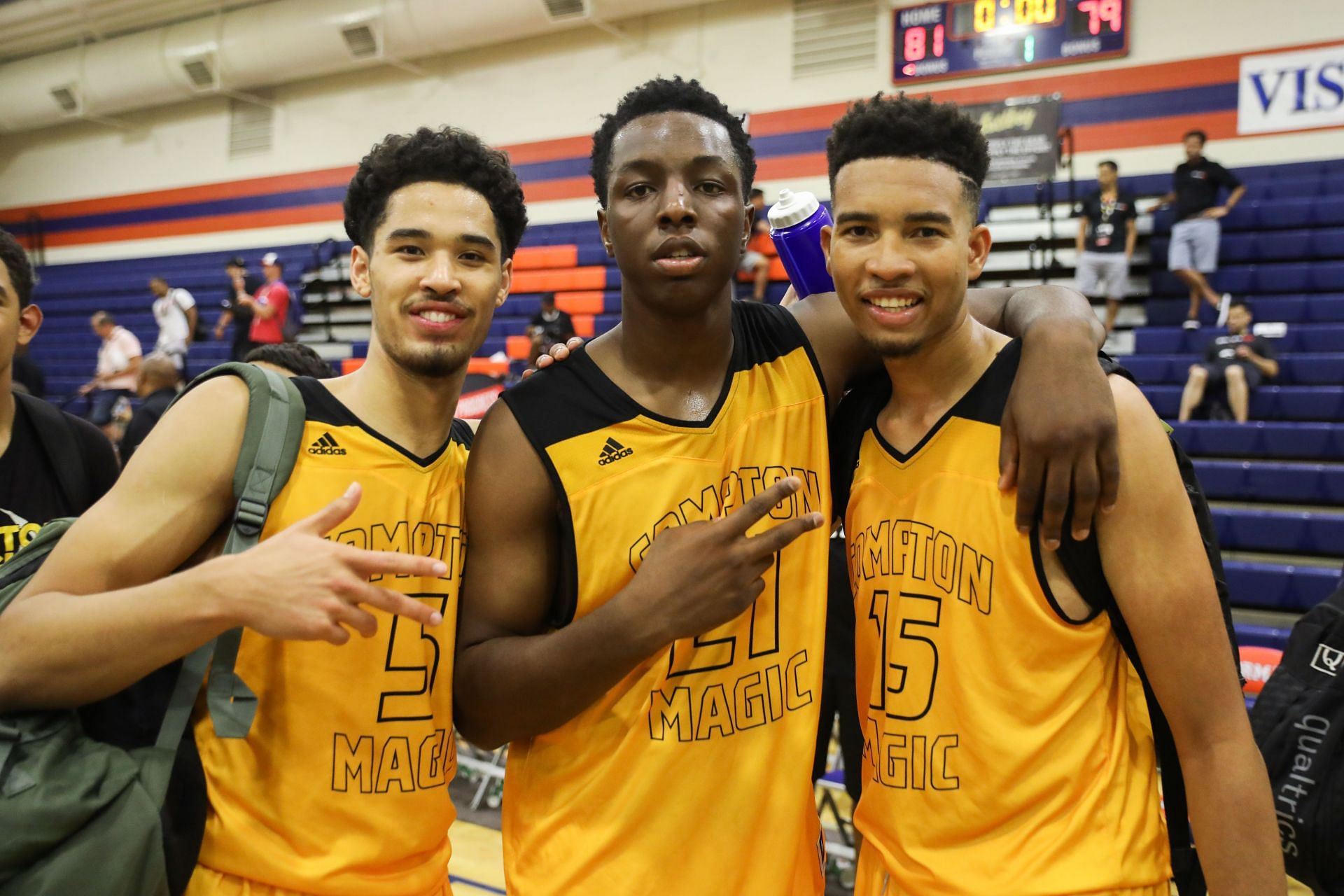 NBA Stars Watch AAU Basketball at Fab 48 Tournament - Source: Getty