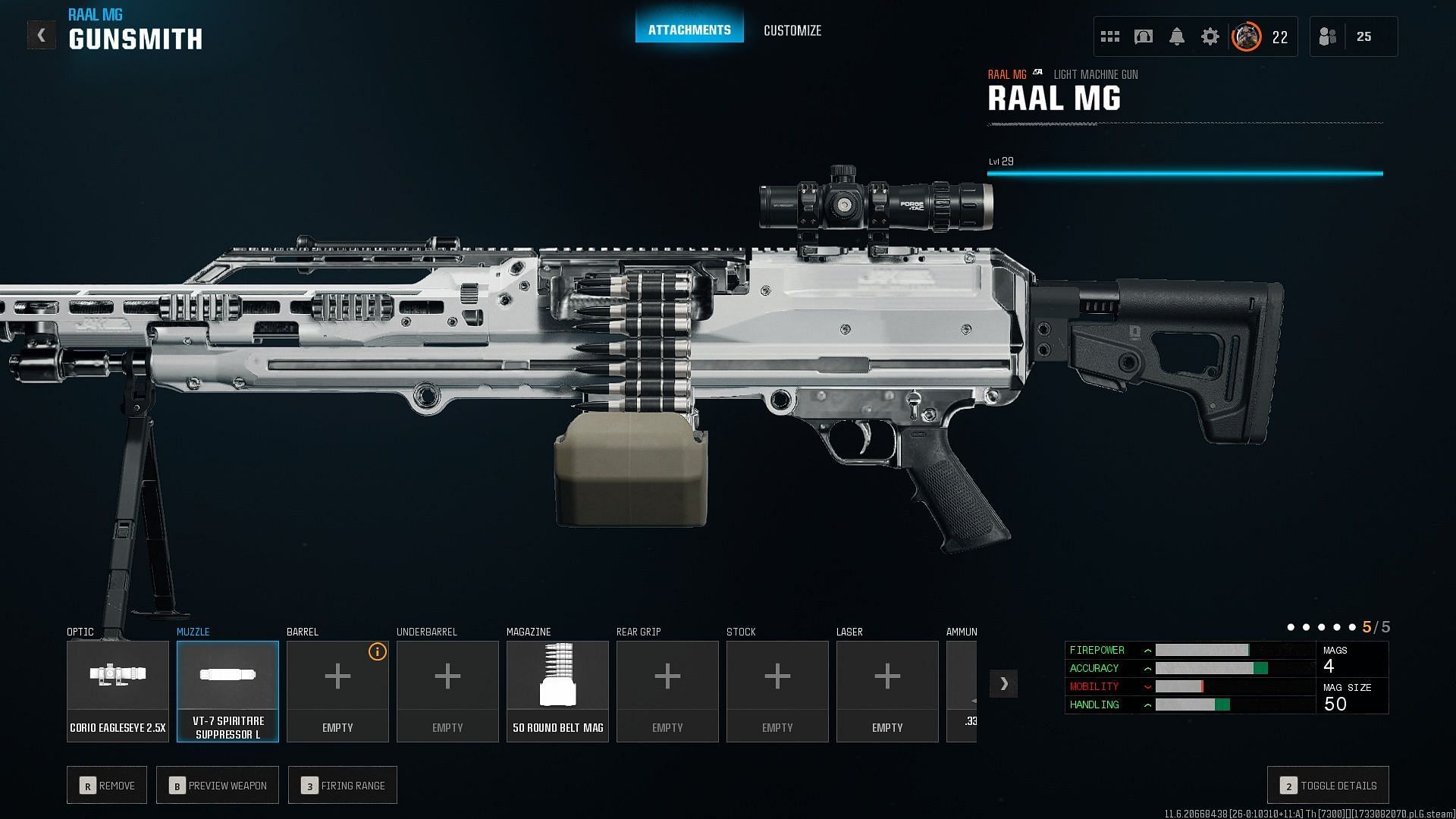 Build the best three-shot kill RAAL MG loadout in Warzone Season 1 (Image via Activision)