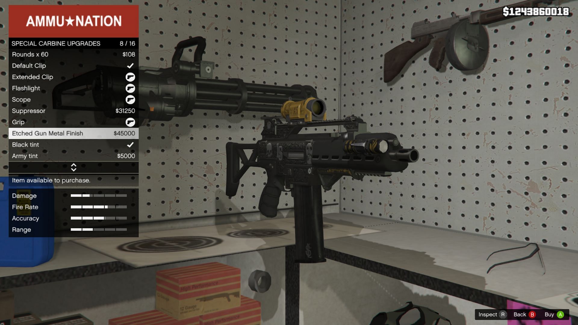 The GTA 5 weapons guide readers must upgrade their eligible weapons (Image via Rockstar Games)