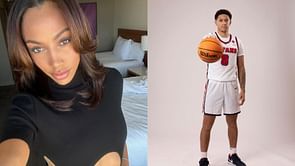 Jaylen Brown's girlfriend Kysre Gondrezick drops wholesome reaction after brother Grant Gondrezick II erupts with 20 points