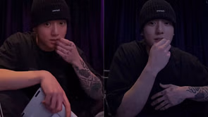 “It must be hard”- Fans send in concerns after allegedly spotting burn marks on BTS' Jungkook's arm during his recent Weverse live