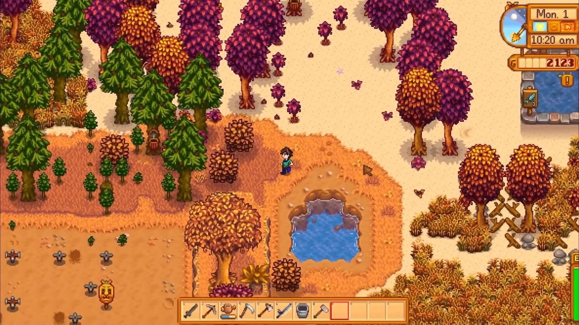 Fall season items (Image via ConcernedApe || YouTube/@Salmence)