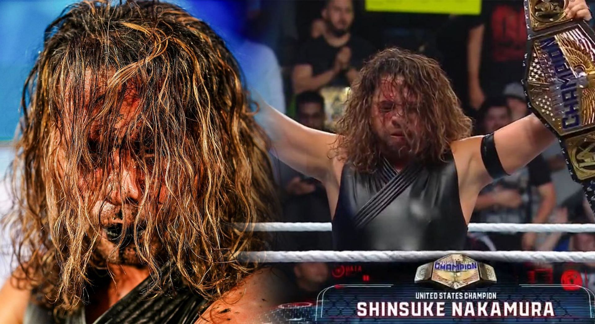 Shinsuke Nakamura defeats LA Knight to become new US Champion! [Credits: WWE India X Account &amp; WWE.Com]